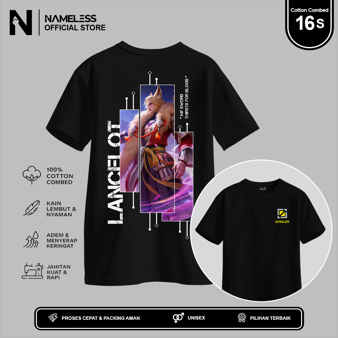 Lancelot Jungler Graphic T-Shirt – Wise Choice Edition