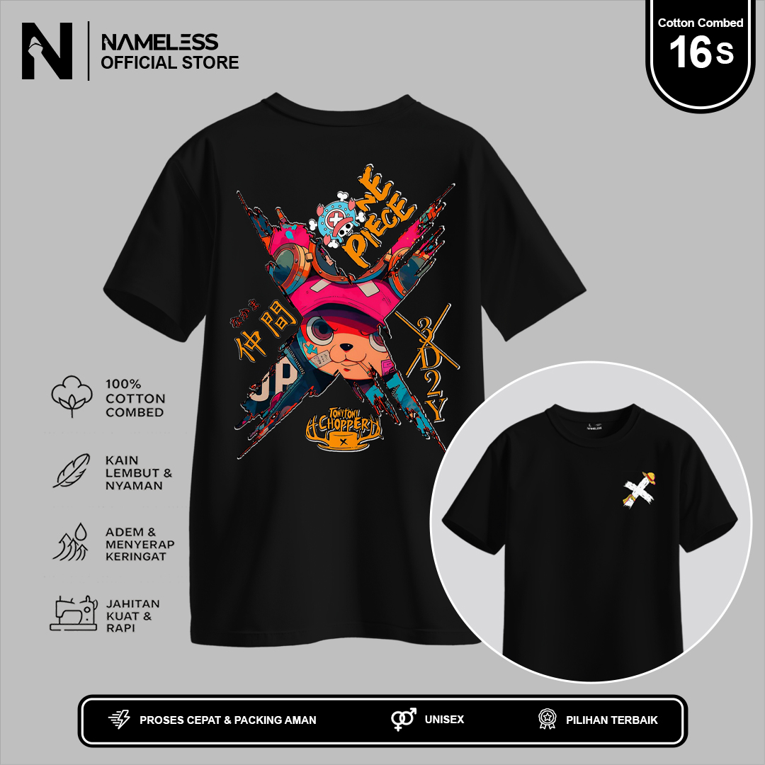 Chopper Graphic T-Shirt - One Piece "Nakama" Edition